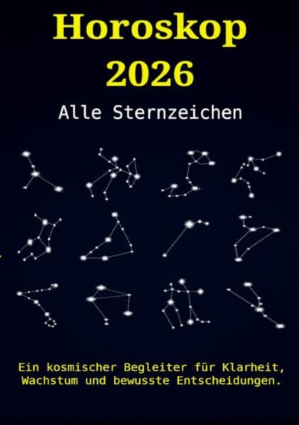 Horoskop 2026 - Alle Sternzeichen