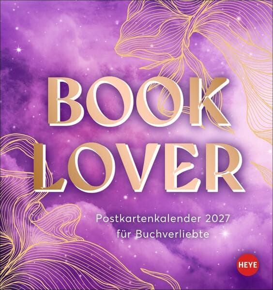 Book Lover Postkartenkalender 2027 - Postkarten für Buchverliebte