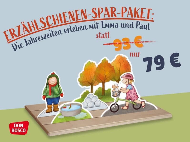 Erzählschienen-Spar-Paket "Emma und Paul"