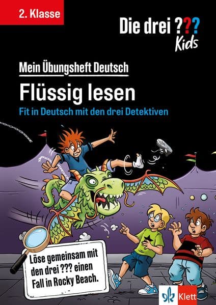 Die drei ??? Kids: Mein Übungsheft Deutsch 2. Klasse - Flüssig lesen