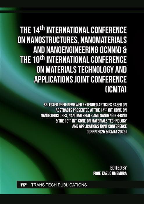 The 14th Int. Conf. on Nanostructures, Nanomaterials and Nanoengineering (ICNNN) & the 10th Int. Conf. on Materials Technology and Applications Joint Conference (ICMTA)