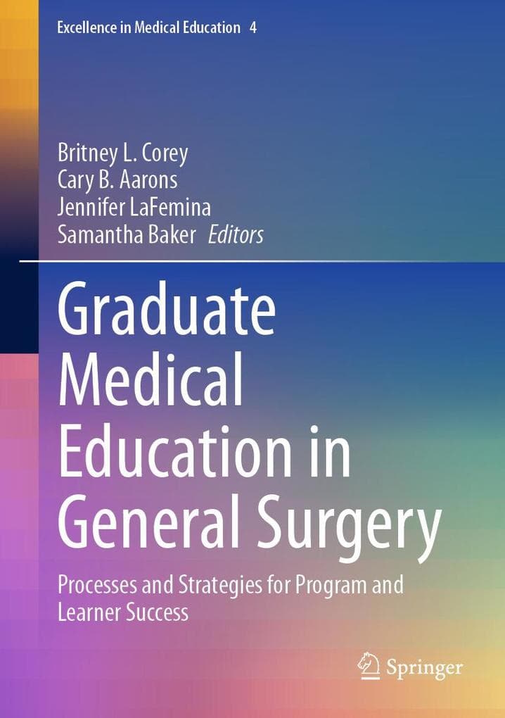 Graduate Medical Education in General Surgery