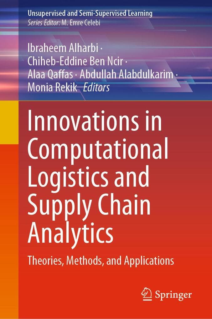 Innovations in Computational Logistics and Supply Chain Analytics