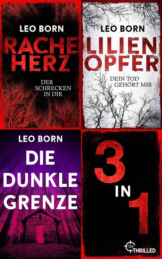 Lilienopfer & Racheherz & Die dunkle Grenze (EXKLUSIV BEI UNS!)