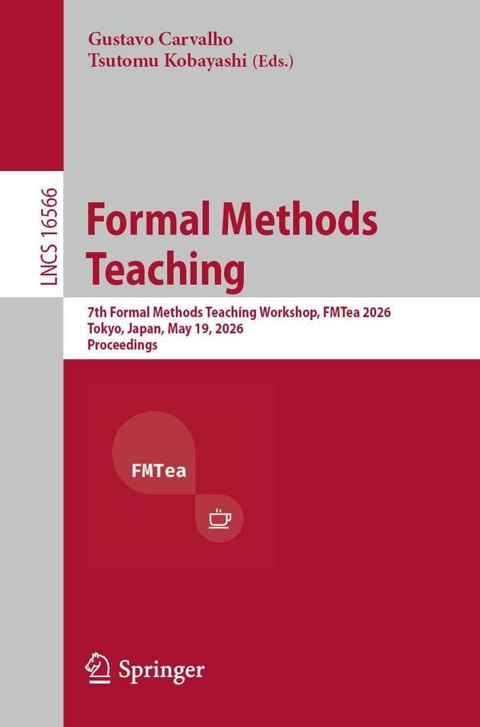 Formal Methods Teaching