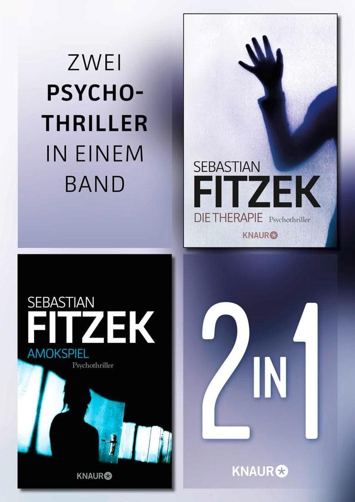 Die Therapie & Amokspiel. Ein 2in1-Thriller-Bundle