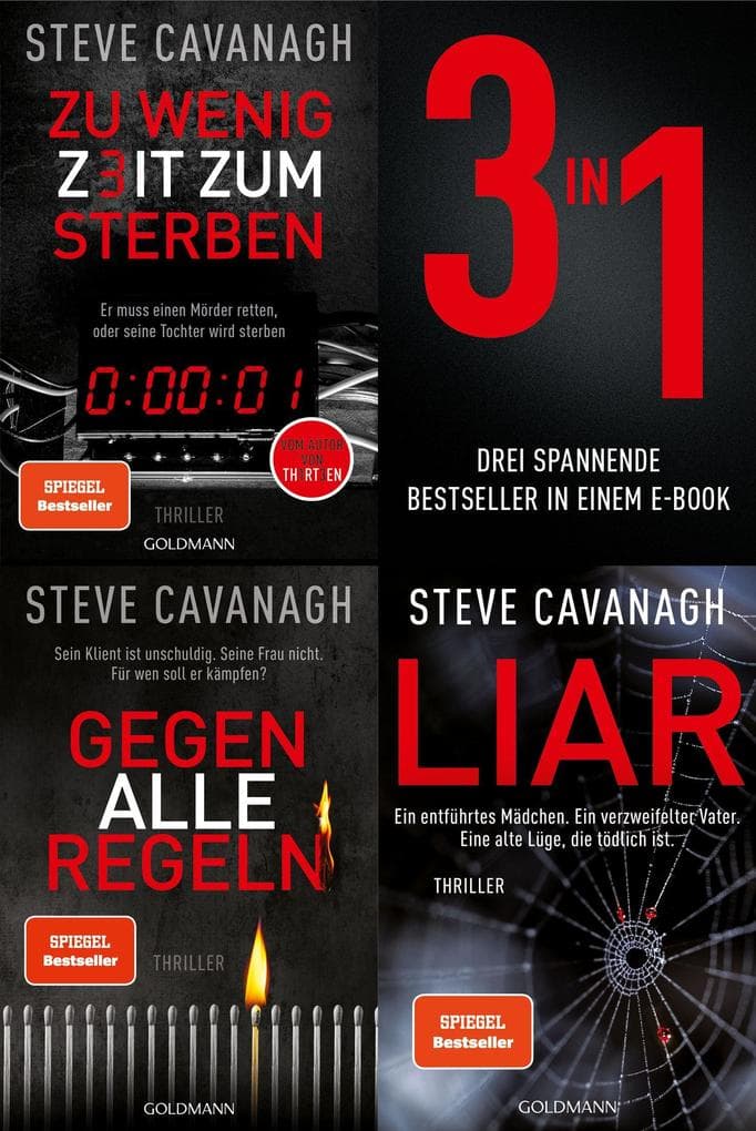 Die Eddie-Flynn-Reihe Band 1-3: Zu wenig Zeit zum Sterben / Gegen alle Regeln / Liar (3in1 Bundle)