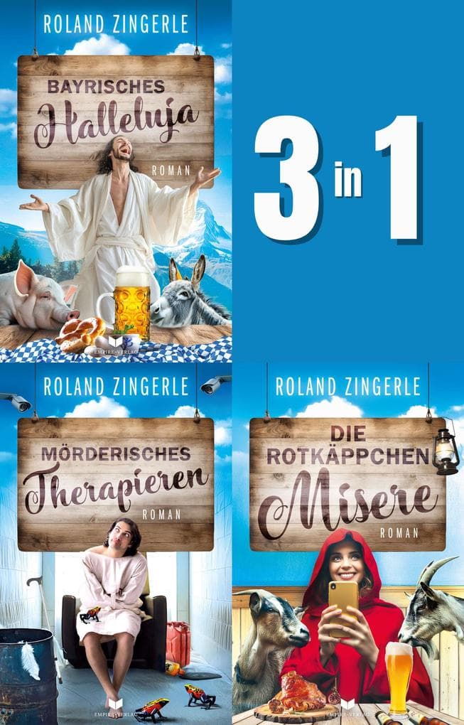 Fackenreuth-Krimi-Sammelband: Mörderisches Halleluja, Mörderisches Therapieren, Die Rotkäppchenmisere