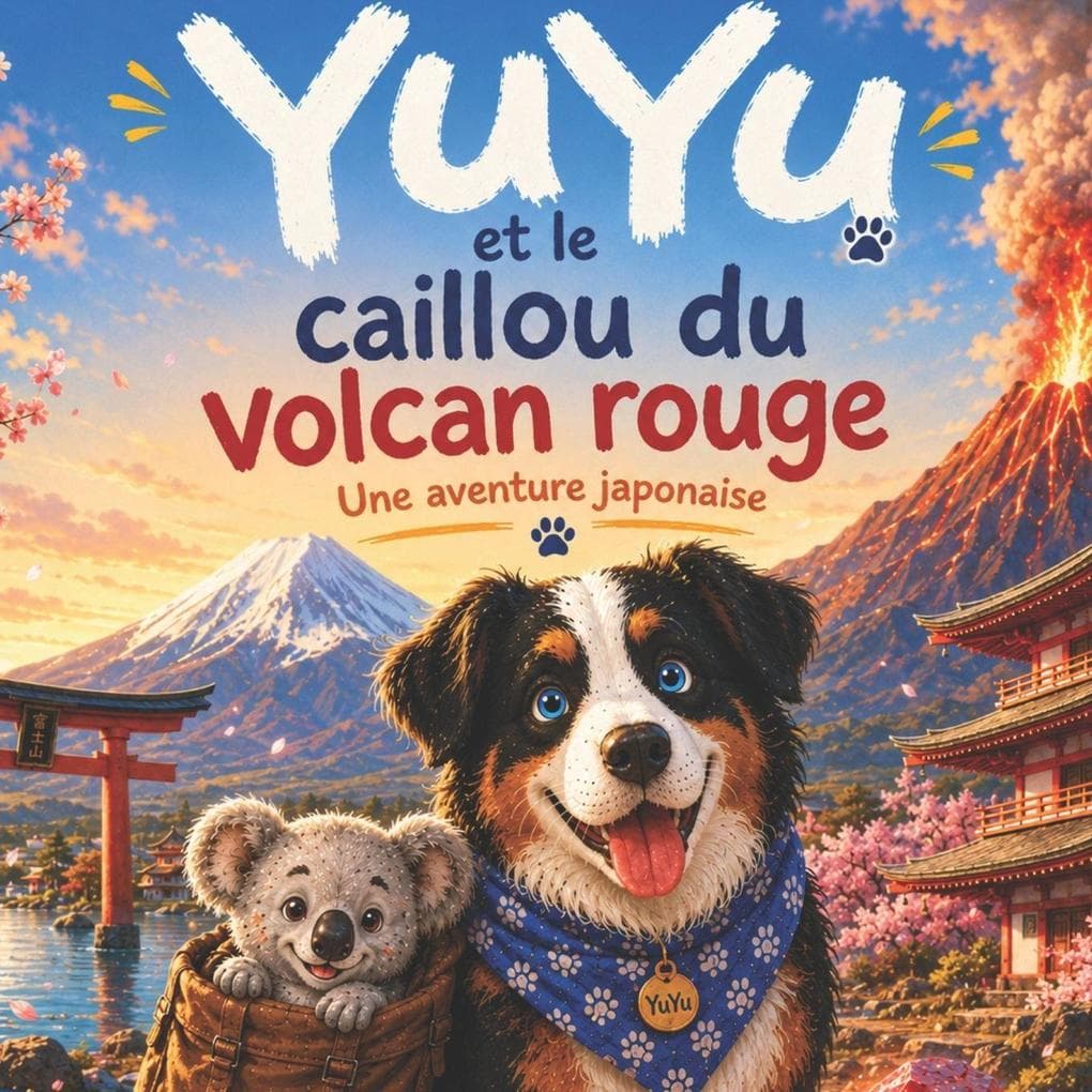 YuYu et le Caillou du Volcan Rouge