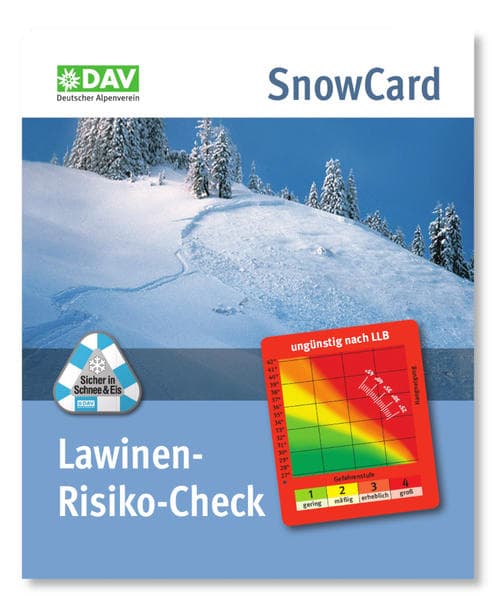 DAV SnowCard. Lawinen-Risiko-Check