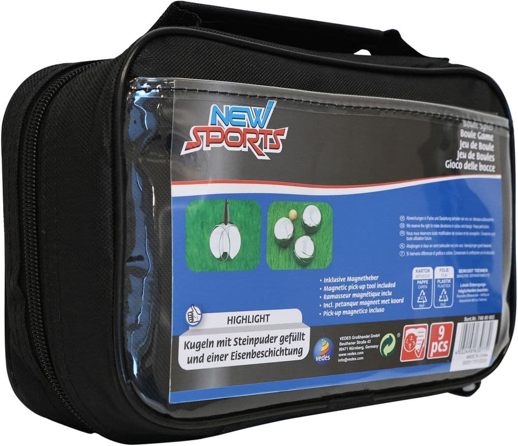 New Sports Boule-Spiel mit Magnetheber