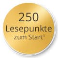 250 Lesepunkte zum Start