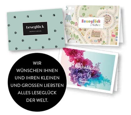 Lese-Abo Geschenkkarten zum Selbstausfüllen